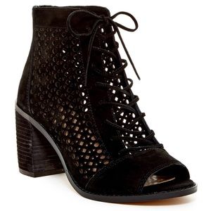 Vince Camuto Black Suede Booties